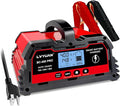 LVYUAN 40Amp Smart Car Battery Charger, 12V/24V Automotive Charger, Lead-Acid by LVYUAN