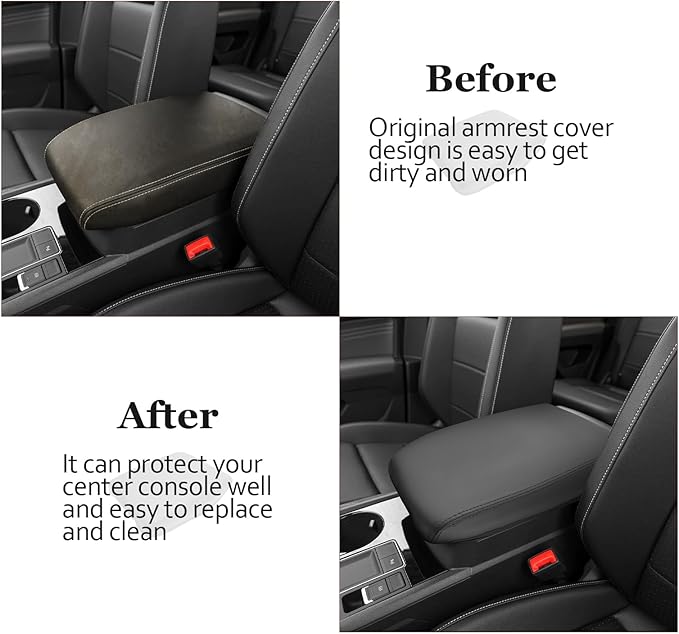 SKTU for 2024 2025 2026 Volkswagen Atlas Center Console Cover 2024 2025 2026 VW - Image 5