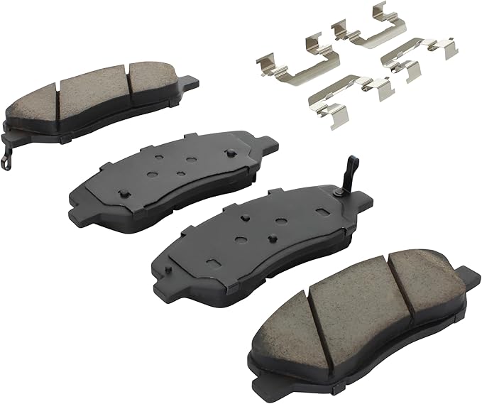 Premium Ceramic Front Brake Pads Compatible - Image 2
