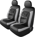 GIANT PANDA Fit Chevy Silverado 1500 2500 3500 Front Car Seat Cover, 3D Air by GIANTPANDA