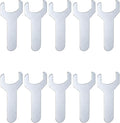 HARFINGTON 10pcs Small Wrench 22x70x1.5mm Metric U-Shaped Single Open Ended by HARFINGTON