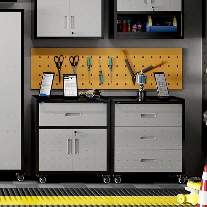 Metal Garage Storage Cabinet - Image 2