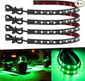 12V Led Light Strip 32CM Waterproof Green Led Strip Lights by Keiurot