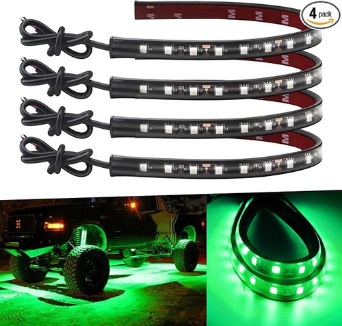 12V Led Light Strip 32CM Waterproof Green Led Strip Lights by Keiurot