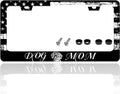 Dog Mom License Plate Frame Vintage American Flag Animal License Plate Holder by TINALUIN