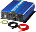 2000W Continuous/ 4000W Peak Power Inverter 3 AC Outlets 12V to 110V Car by kinverch