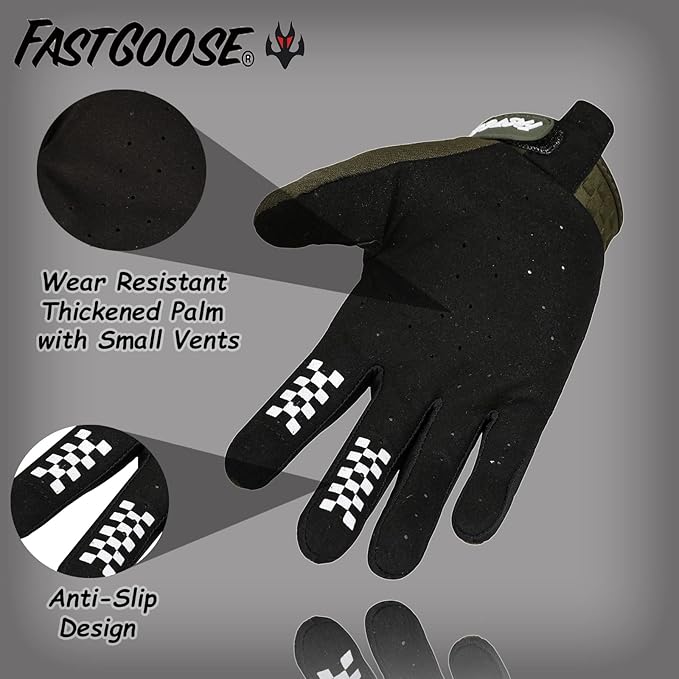 Dirt Bike Motorcycle Gloves - Image 3