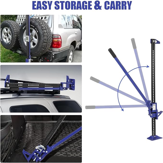 Multi-Functional Lift Jack, Farm Jack Heavy Duty Off Road, - Image 4