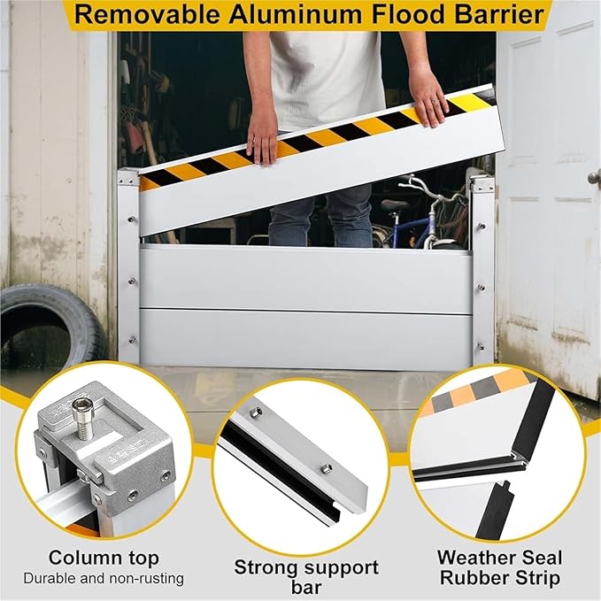 Reusable Heavy Duty Aluminum Flood Barriers - Image 8