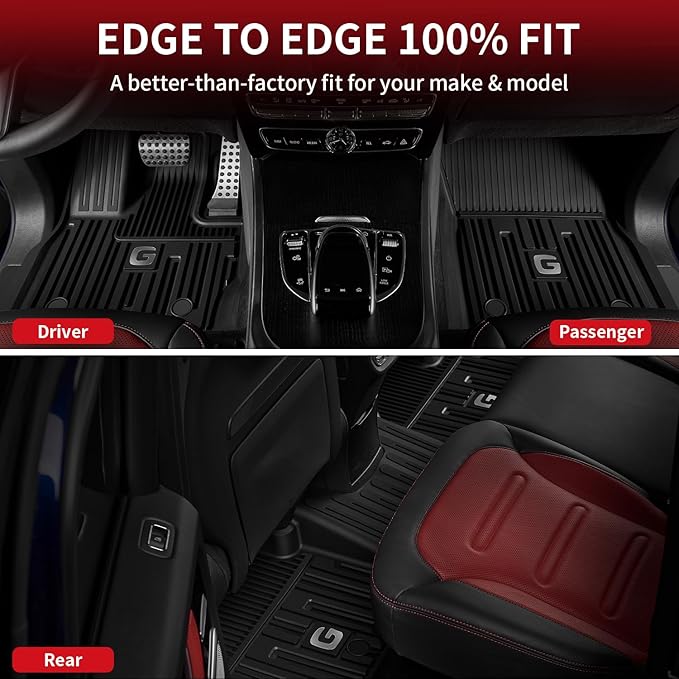 LASFIT Floor Mats & Trunk Mat for Mercedes Benz G Class 2026 2025 2024 2023 - Image 4