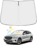 Windshield Sun Shade for 2022-2025 2026 Genesis GV70 Accessories Thicken by Canvcle