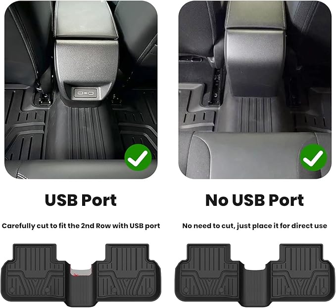 LASFIT Floor Mats for Honda Civic 2022-2025 2026 | for Acura Integra 2023-2025 - Image 2