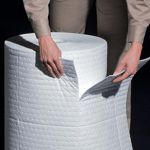 PIG Oil-Only Absorbent Mat Roll | Heavyweight | Absorbs 32.4 gal per roll | - Image 5
