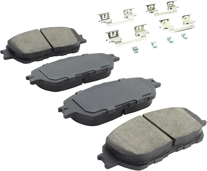 Premium Ceramic Front Brake Pads Compatible - Image 2