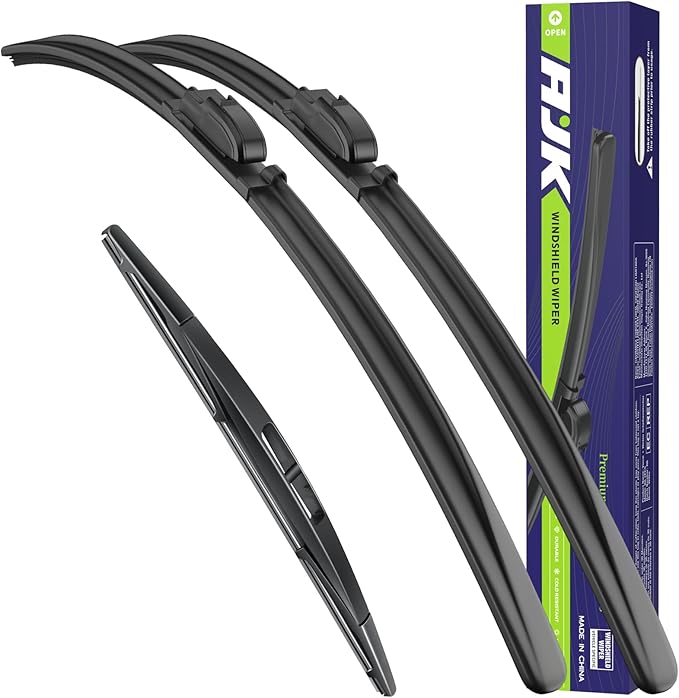 AJK Wiper Blades for Acura MDX 2007 2008 2009 2010 2011 2012 2013, 2 Piece All by AJK