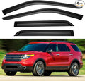 Window Visors Rain Guards Shield by YQAUTEC