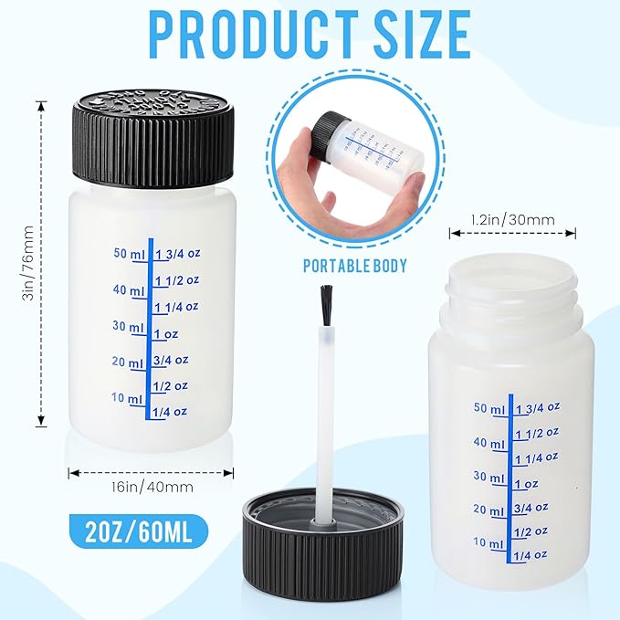 Mumufy 120 Pcs Touch up Paint Bottles - Image 2
