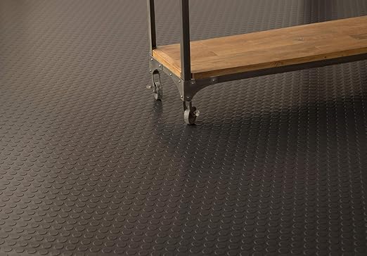 G-Floor Large Coin Pattern Vinyl Garage Floor Protector Mat, Extremely Durable - Image 6