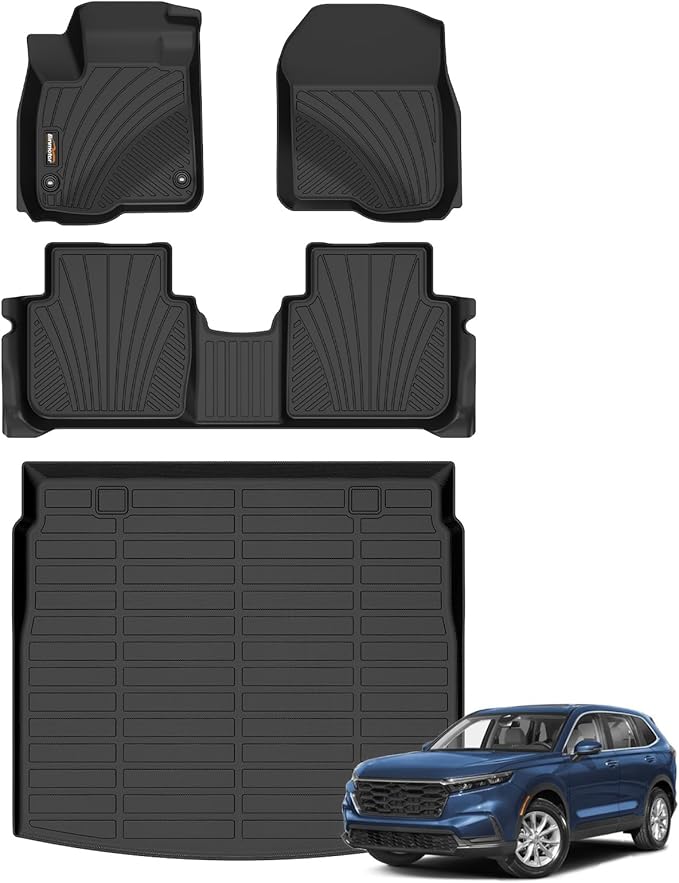 Binmotor-Floor Mats & Upper Cargo Liner Set by VisittheBinmotor