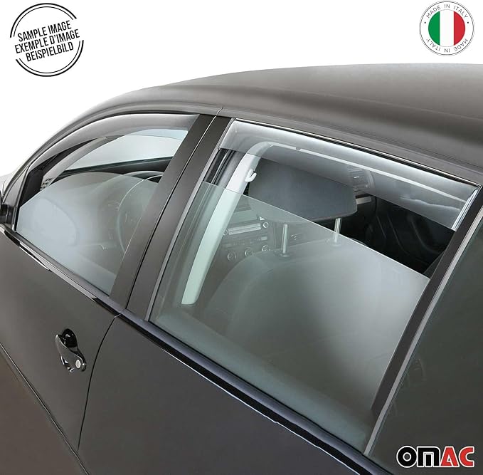 OMAC Window Visor Vent Rain Deflector - Image 9