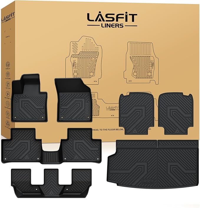 LASFIT Floor Mats & Cargo Mat & Backrest Mats by LASFIT