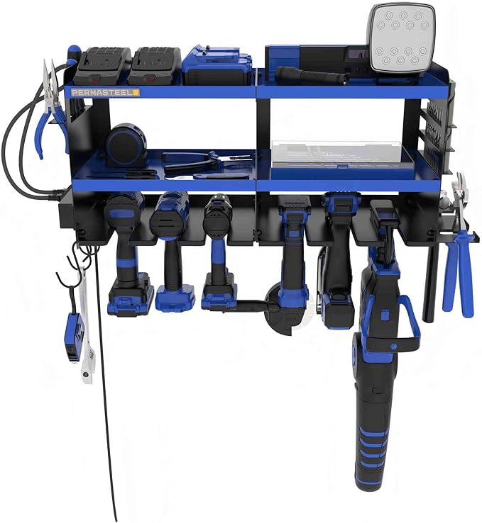 Permasteel Power Tool Organizer Wall Mount by Permasteel