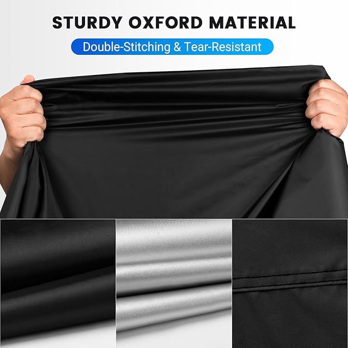 Favoto Motorcycle Cover Reflective 96.5 inches Length All Season Universal - Image 3