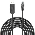 Radar Detector Cable, USB to RJ11 Plug Power Cord by Jsvecip
