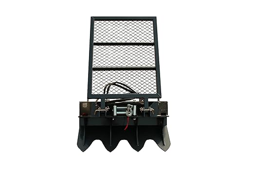 7.5T Skid Steer Winch, 93 FT Steel Cable Forestry Logging Winch, 15000 LB - Image 3