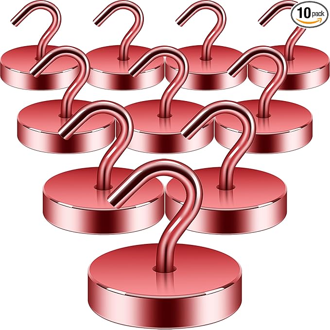 Neosmuk Magnetic Hooks, Cruise Ship Essentials, 100lb+ Heavy Duty Magnetic Hooks by Neosmuk