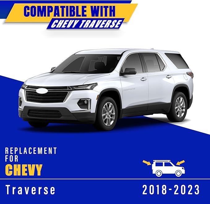 3 wipers Replacement for 2018-2023 Chevy Chevrolet Traverse, Windshield Wiper - Image 5
