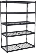 400LBS Storage Shelves，71" H x 48'' W x 24" D Storage Shelves, 5-Tier by HOME