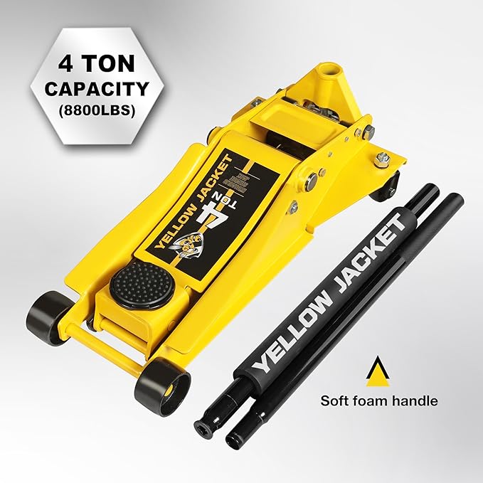 YELLOW JACKET Low Profile Floor Jack - Image 2