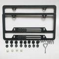 License Plate Frames, 2 Packs Front Rear Car Tags, Aluminum Alloy License Plate by Unknown