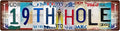 19TH HOLE Space Vintage Metal Tin Street Sign Bar Cafe Garage Cave Home Room by Unknown