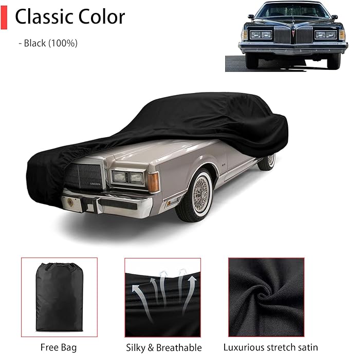 Soft Stretch Old Classic Car Cover Custom-fit - Image 3