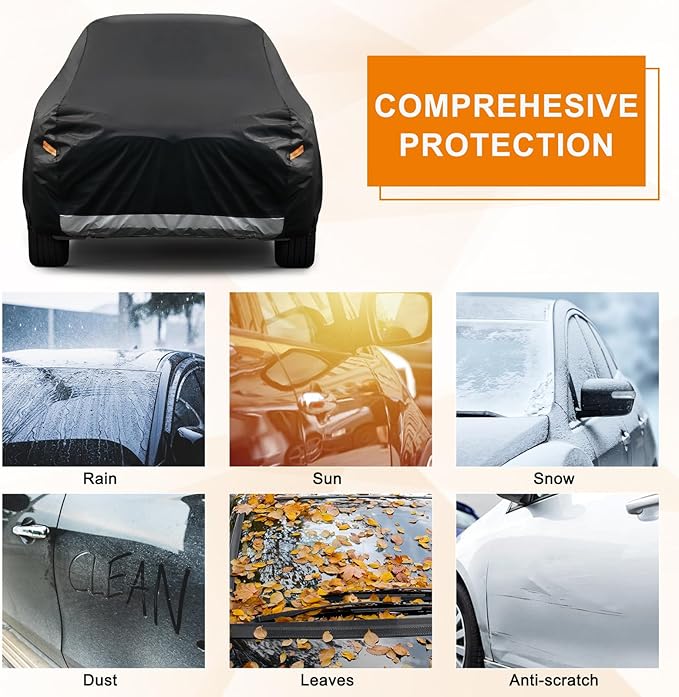Kayme Truck Cover Custom Fit Dodge Ram 1500 Regular Cab Short Bed. Full - Image 3