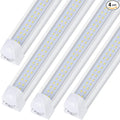 4 Pack, Led Shop Lights, 8FT Led Shop Light, 100W 6000K 15000LM Clear White by DOUYIDOUBEST-LEDLIGHTING