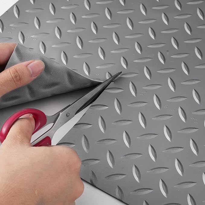 VEVOR Garage Floor Mat, 25.5 x 3.6 FT PVC Garage Flooring Roll, 2.5mm Thickness - Image 10