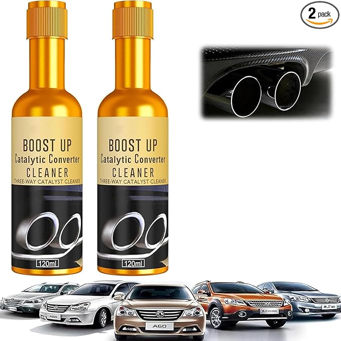 2Pcs Catalytic Converter Cleaner, Auto Parts Engine Auto Parts Engine Cleaner by Vizela