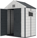 Kingdura 6x4 FT Resin Outdoor Storage Shed by Unknown