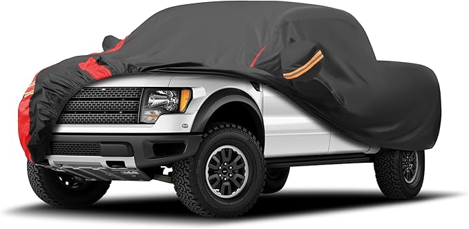Car Cover Outdoor Automobiles Waterproof All Weater Truck Cover by CoverforthePatioFurniture
