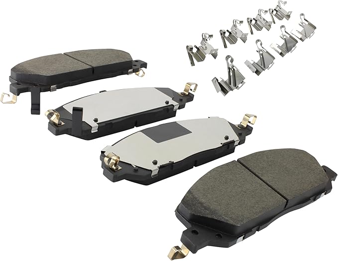 Premium Ceramic Front Brake Pads Compatible - Image 2