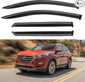 Window Visors Rain Guards for 2016 2017 2018 2019 2020 2021 Hyundai Tucson by YQAUTEC