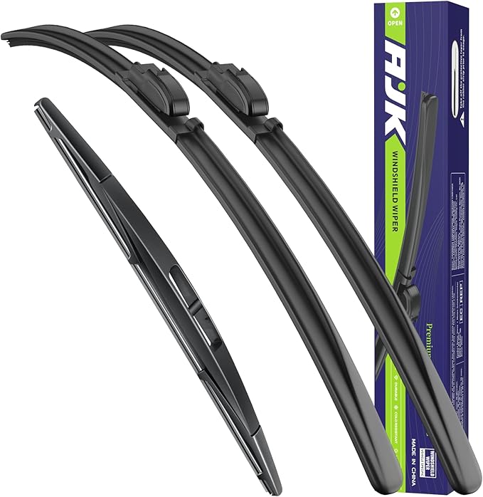 AJK Wiper Blades for INFINITI QX50 2014 2015 2016 2017, 2 Piece All Weather OEM by AJK