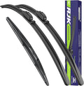AJK Wiper Blades for INFINITI QX50 2014 2015 2016 2017, 2 Piece All Weather OEM by AJK
