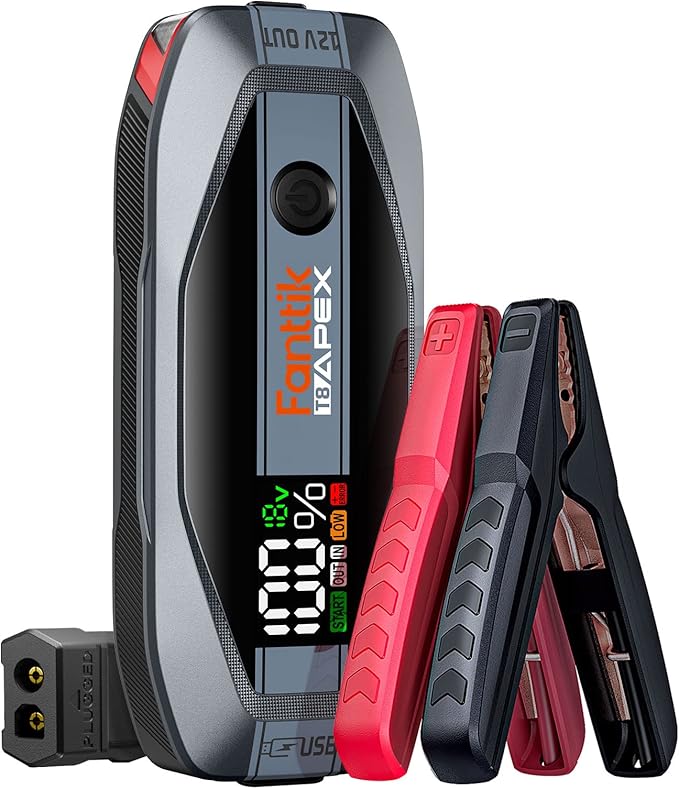 Fanttik T8 APEX 2000 Amp Jump Starter, 20000mAh Car Battery Pack by FANTTIK%C2%AE