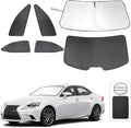 TINGLU Window Shades for Lexus is Sedan 2014-2020 Accessories Car Side Full by TINGLU