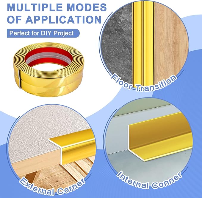 Wall Corner Protector Moulding Trim Peel and Stick Wall Corner Guards Trim - Image 5