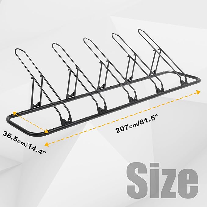 CyclingDeal Bike Rack Floor Parking Bike Stand - Image 5